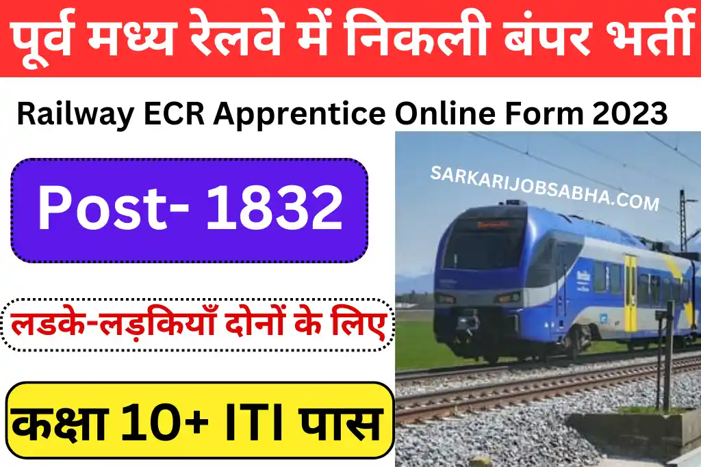 Railway ECR Apprentice Online Form 2023