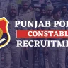 Punjab Police Recruitment 2024 Apply Online for 1746 Constable Post