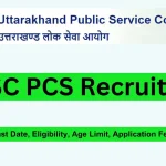 Uttarakhand Combined State Civil Upper Subordinate Service Exam UKPSC Pre Recruitment 2024 Apply Online for 189 Post