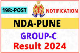 NDA Pune Group C Recruitment 2024 Result for 198 Post, Check Online